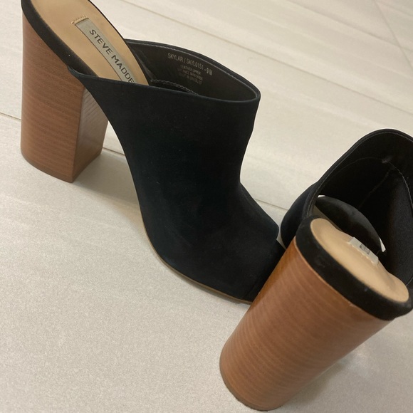 Steve Madden Open Toe Mules - Picture 3 of 4